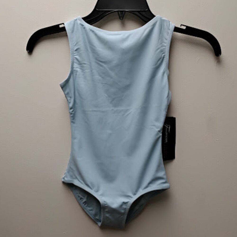 Adorable Theatricals high neck tank leo with xcross back